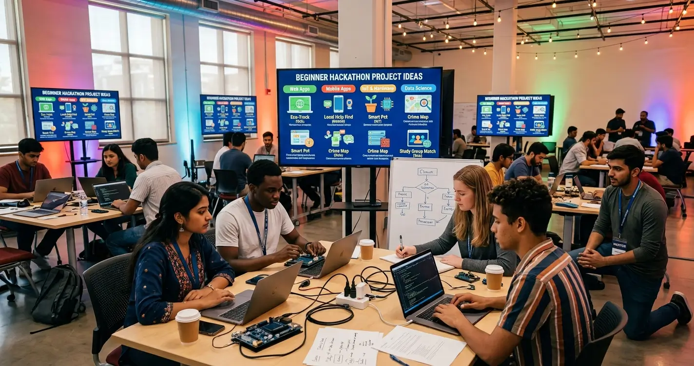 10 Hackathon Project Ideas Beginners Can Actually Finish