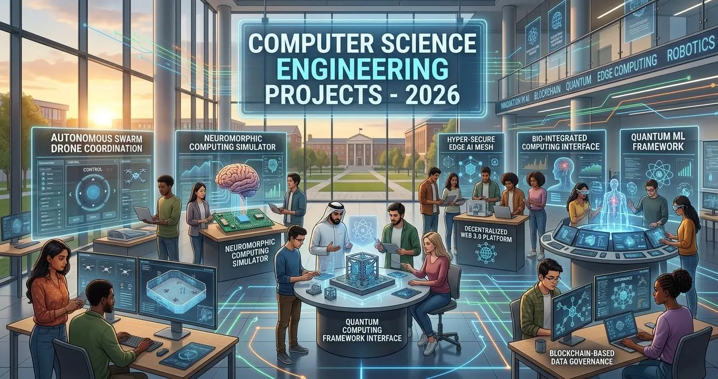 15 Standout Computer Science Engineering Projects for 2026