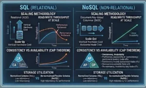 SQL versus NoSQL database performance