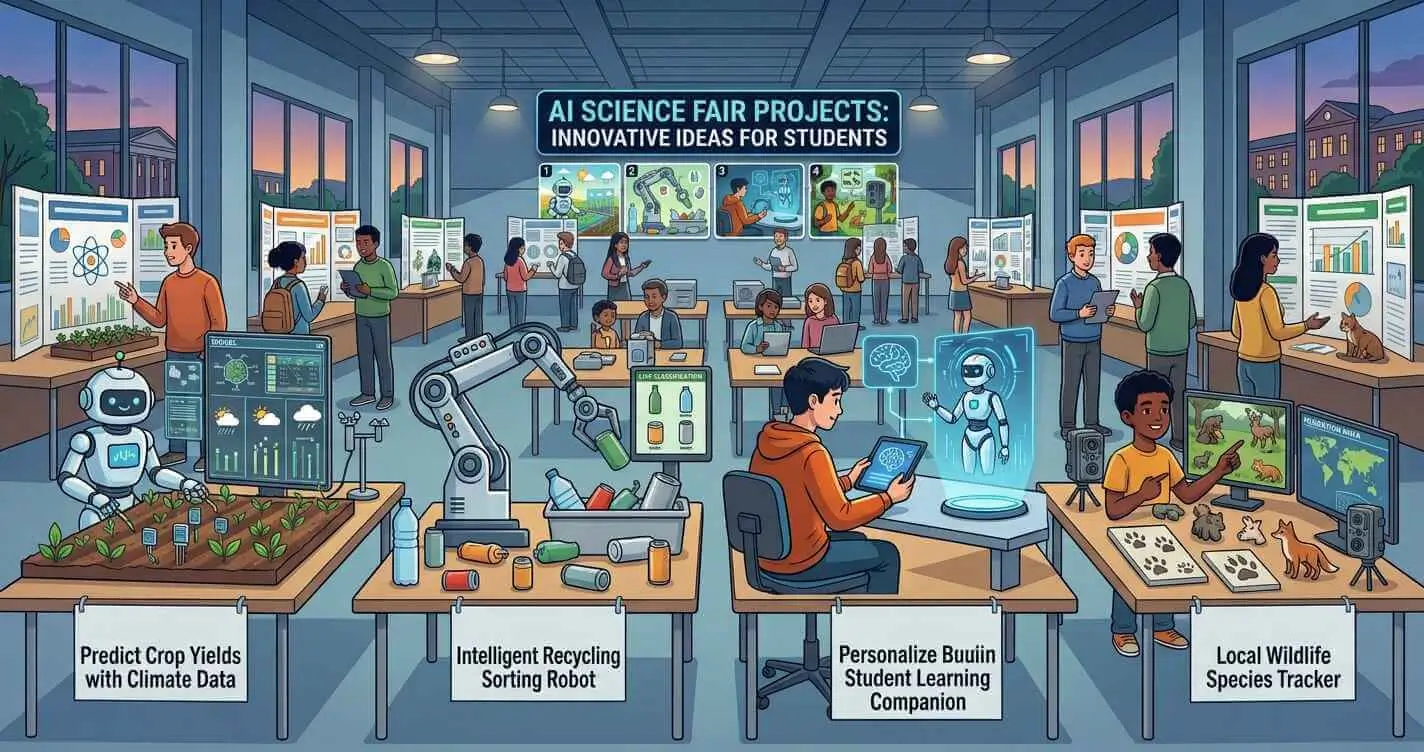 12 Winning AI Science Fair Projects Students Actually Enjoy