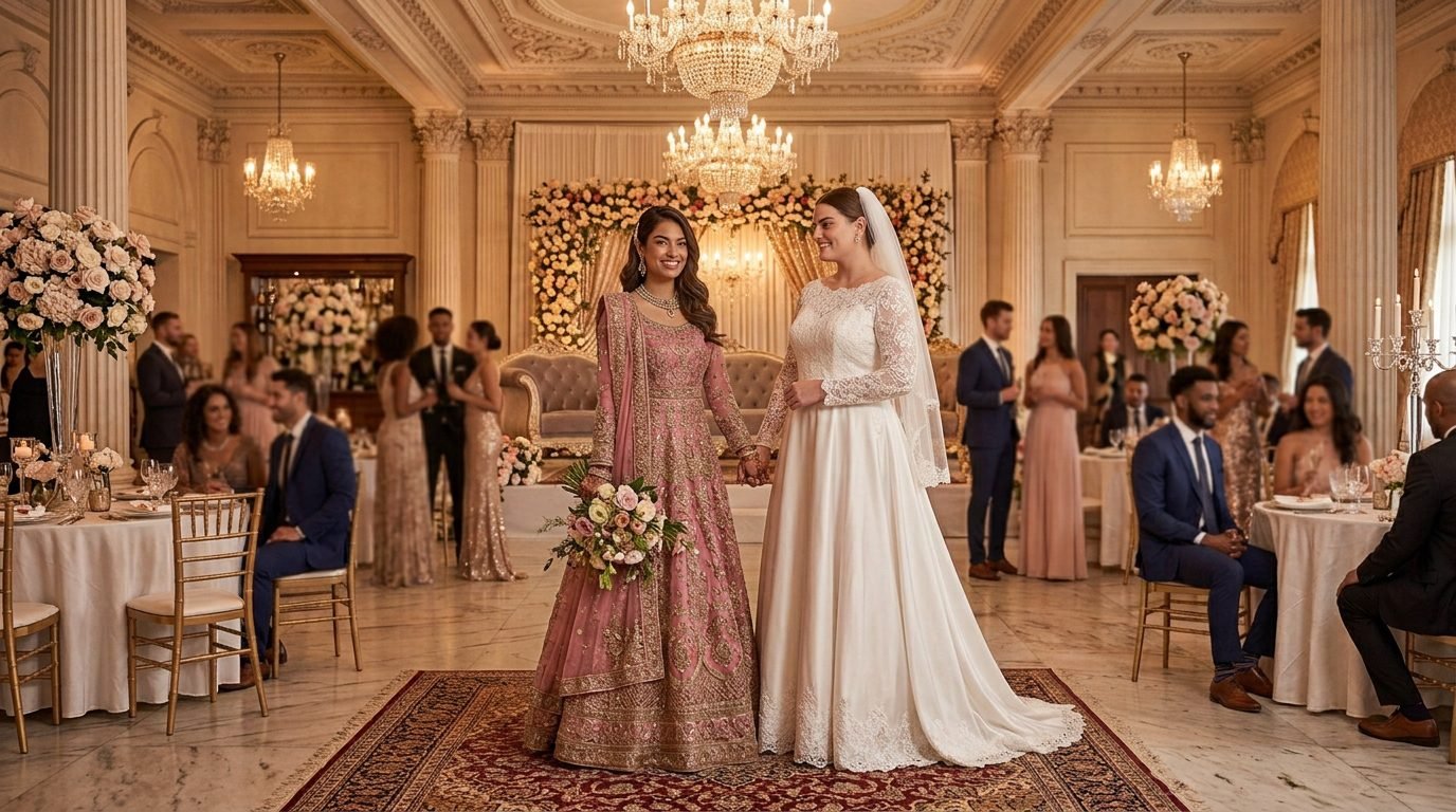 White and Pink Dresses for Wedding: A Bride vs Guest Guide